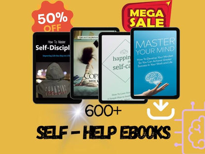 600 Self Help eBooks
