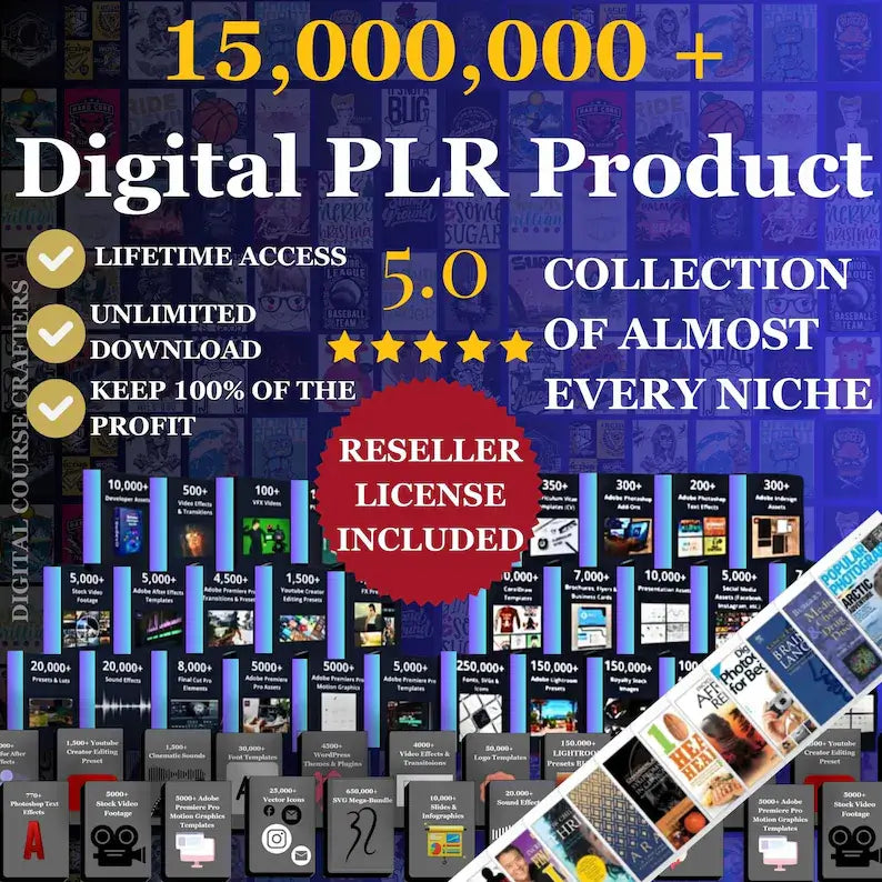 🔥( Buy Entire Store) 15M Digital Products!
