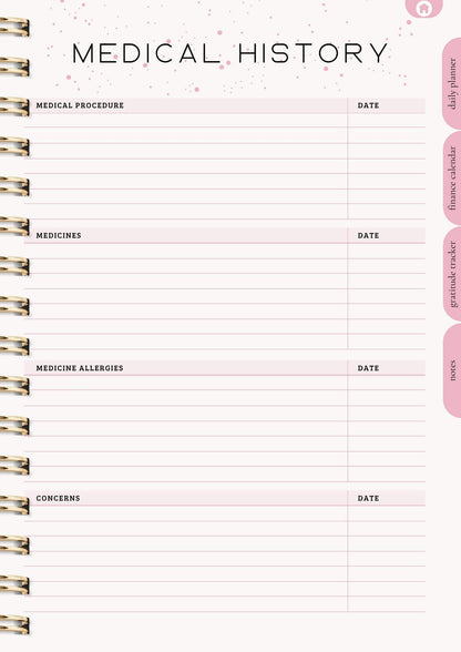 That Girl Planner: Digital & Printable Planner | Variety Of Planners & Trackers (With Resell Rights)