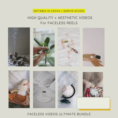 1750+ Faceless Videos Posts with Resell Rights