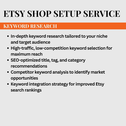 Etsy Digital Store Setup (Preloaded With 5 Best-Selling Digital Products)