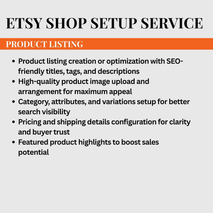Etsy Digital Store Setup (Preloaded With 5 Best-Selling Digital Products)