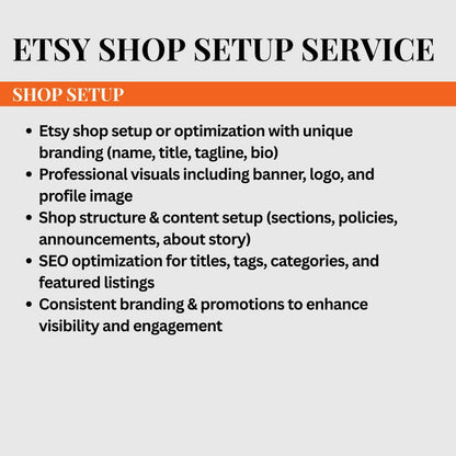 Etsy Digital Store Setup (Preloaded With 5 Best-Selling Digital Products)