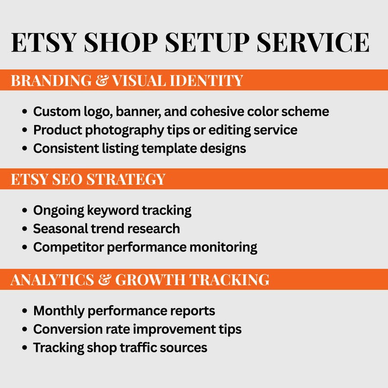 Etsy Digital Store Setup (Preloaded With 5 Best-Selling Digital Products)