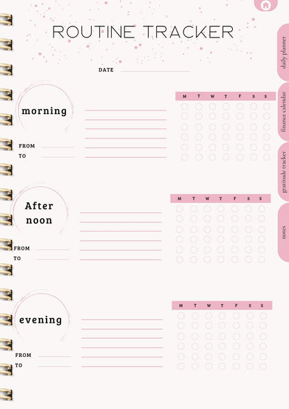 That Girl Planner: Digital & Printable Planner | Variety Of Planners & Trackers (With Resell Rights)