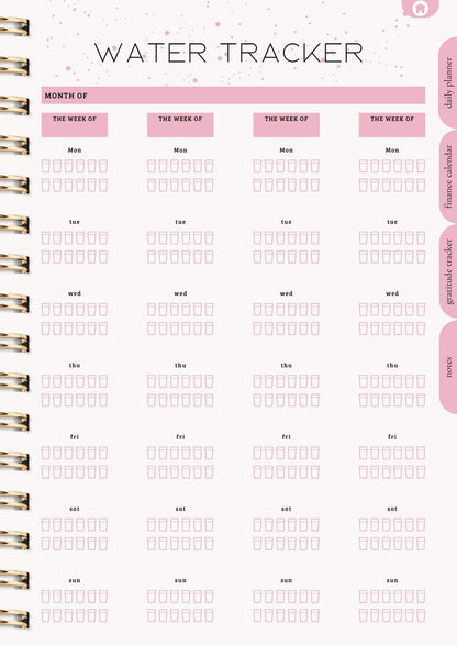 That Girl Planner: Digital & Printable Planner | Variety Of Planners & Trackers (With Resell Rights)
