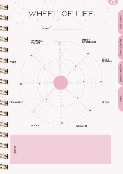 That Girl Planner: Digital & Printable Planner | Variety Of Planners & Trackers (With Resell Rights)